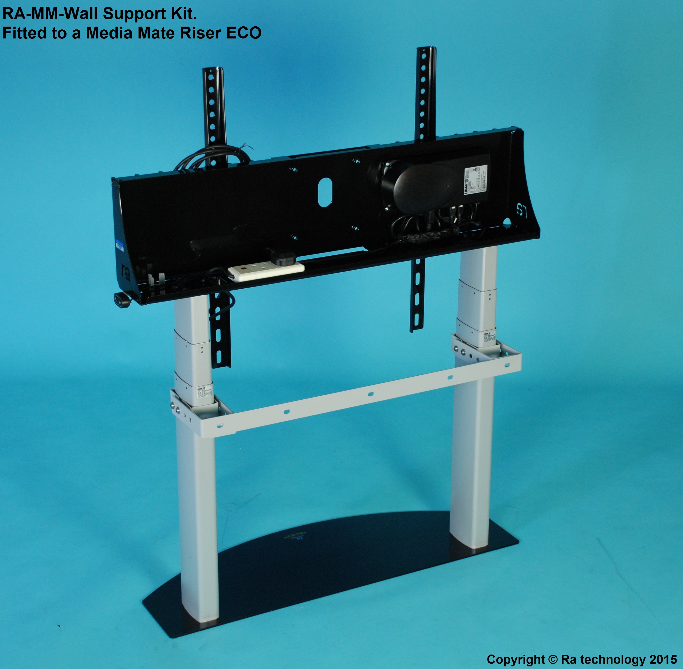 RA Media Mate ECO and PRO Riser Wall Support Kit. Factory Fitted